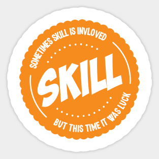 Skill Sticker